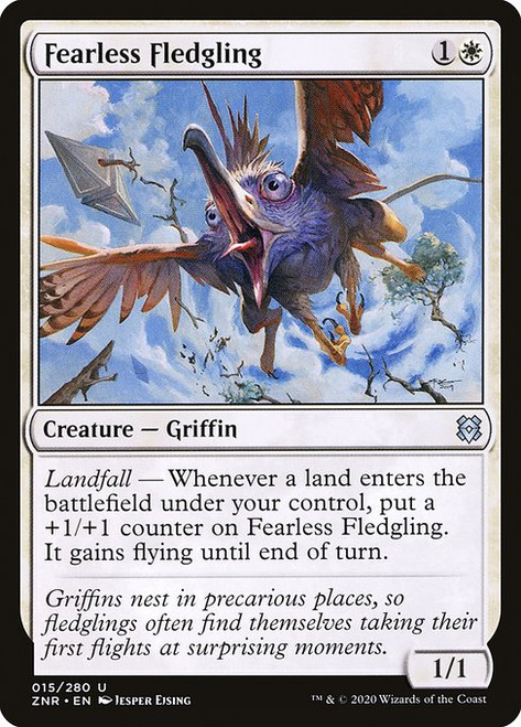 Fearless Fledgling (ZNR) (Foil) (#15)