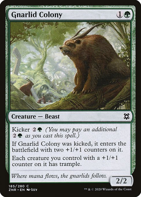 Gnarlid Colony (ZNR) (Foil) (#185)