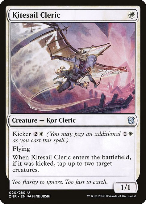 Kitesail Cleric (ZNR) (Foil) (#20)