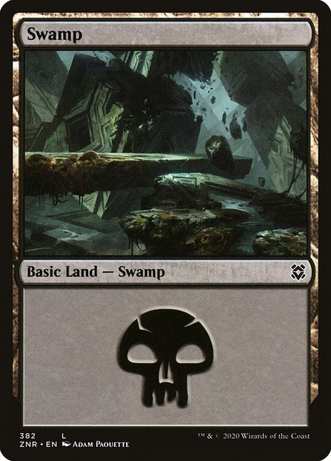 Swamp (ZNR) (Foil) (#382)