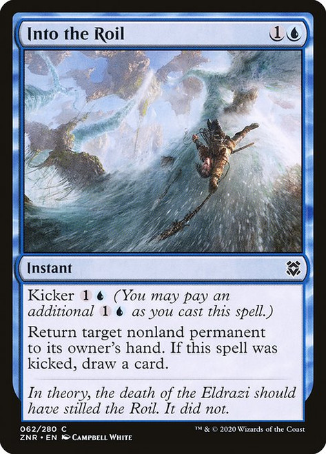 Into the Roil (ZNR) (Foil) (#62)