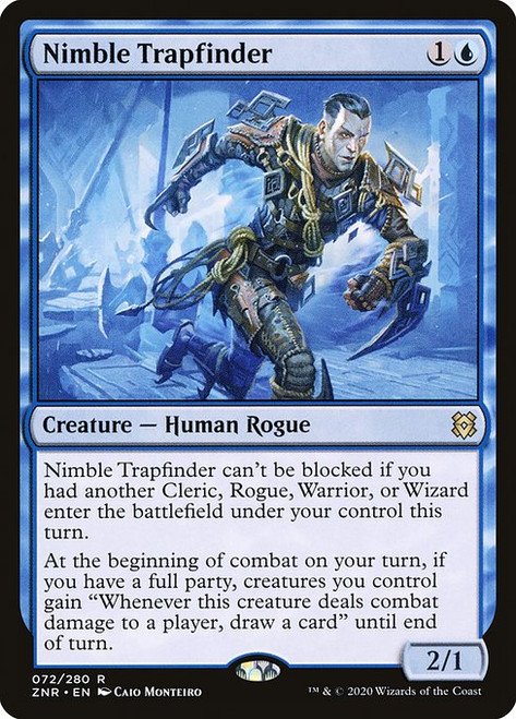 Nimble Trapfinder (ZNR) (Foil) (#72)