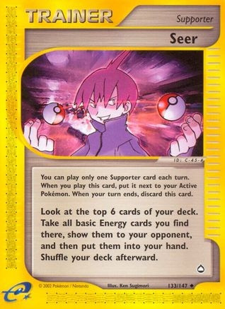 Seer (PTCG-AQ) (Reverse Holofoil) (#133/147)