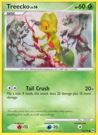 Treecko (78) (PTCG-AR) (Reverse Holofoil) (#78/99)