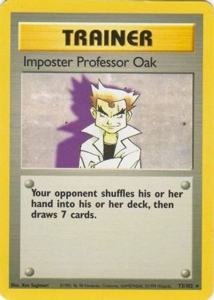 Imposter Professor Oak (PTCG-BS) (#073/102)