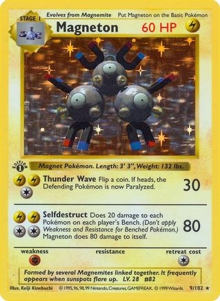 Magneton (PTCG-BSS) (Unlimited Holofoil) (#009/102)