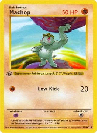 Machop (PTCG-BSS) (Unlimited) (#052/102)