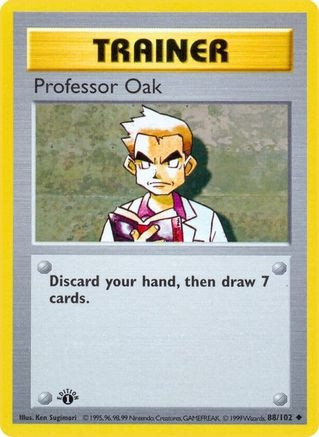 Professor Oak (PTCG-BSS) (Unlimited) (#088/102)