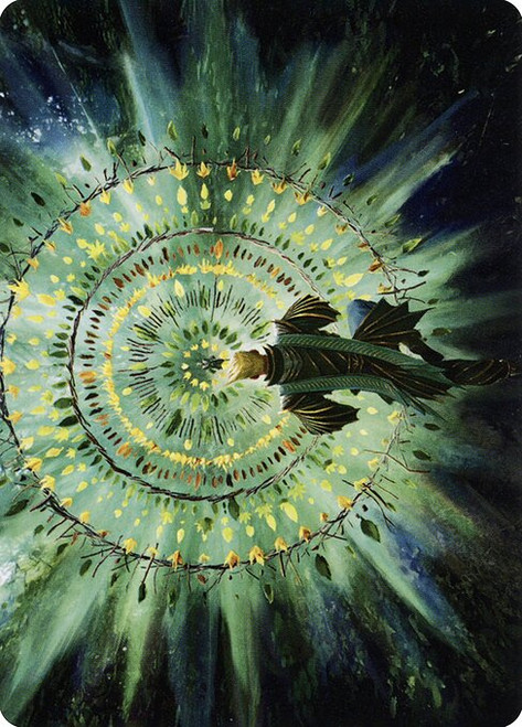 Verdant Mastery // Verdant Mastery (ASTX) (Foil) (Borderless) (#19)