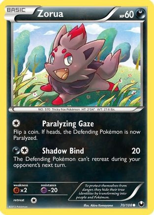Zorua (70) (PTCG-DEX) (#70/108)