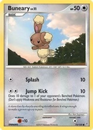 Buneary (PTCG-DP) (Reverse Holofoil) (#73/130)