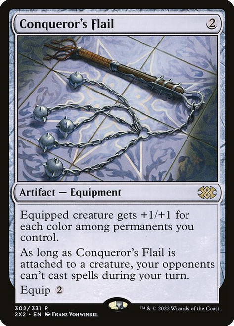 Conqueror's Flail (2X2) (Foil) (#302)