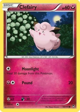 Clefairy (69) (PTCG-FFI) (Reverse Holofoil) (#69/111)