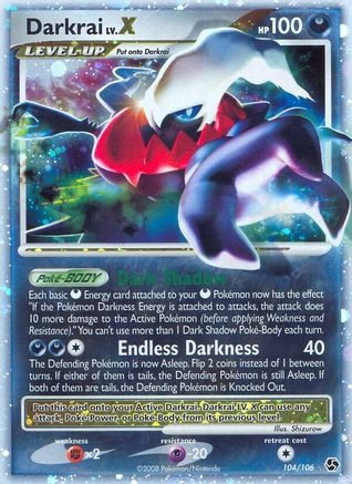 Darkrai LV.X (PTCG-GE) (Holofoil) (#104/106)
