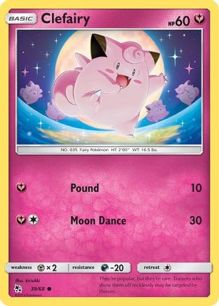 Clefairy (39) (PTCG-HIF) (Reverse Holofoil) (#39/68)