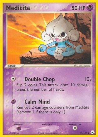 Meditite - 65/101 (PTCG-HL) (#65/101)