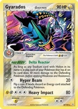 Gyarados (Delta Species) (PTCG-HP) (Holofoil) (#8/110)
