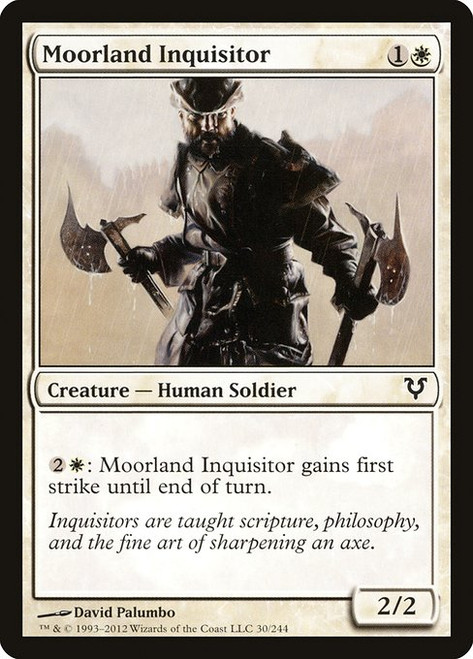 Moorland Inquisitor (AVR) (Foil) (#30)