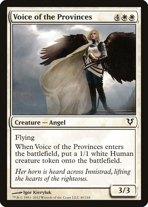 Voice of the Provinces (AVR) (Foil) (#40)