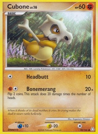 Cubone (PTCG-LA) (Reverse Holofoil) (#90/146)