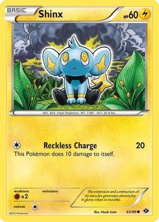 Shinx (43) (PTCG-NXD) (#43/99)
