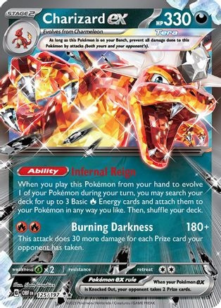 Charizard ex - 125/197 (PTCG-OBF) (Holofoil) (#125/197)