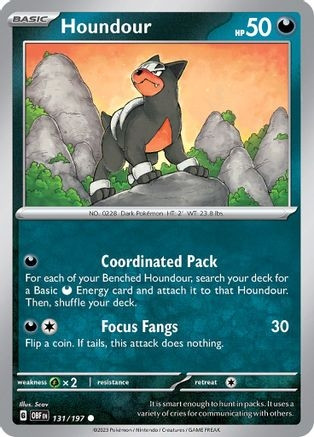 Houndour - 131/197 (PTCG-OBF) (#131/197)