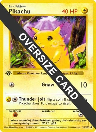 Pikachu - 58/102 (PTCG-PR11) (#058/102)
