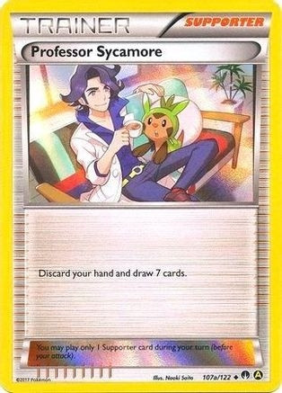 Professor Sycamore - 107a/122 (Holofoil) (PTCG-PR6) (Holofoil) (#107a/122)