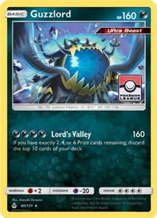 Guzzlord - 80/131 (Pokemon League) (PTCG-PR8) (Reverse Holofoil) (#080/131)