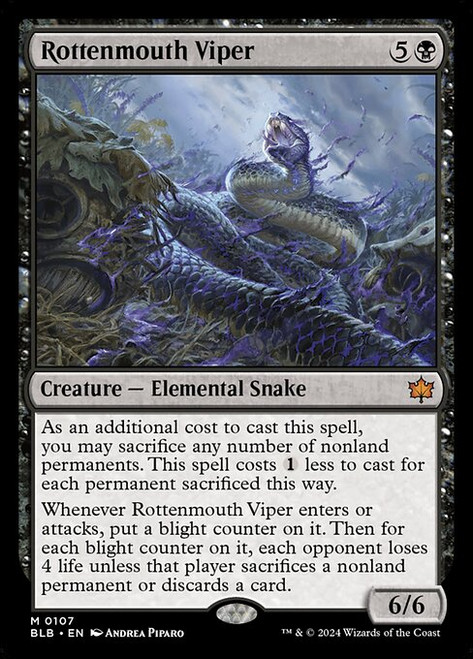 Rottenmouth Viper (BLB) (Foil) (#107)
