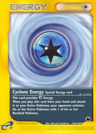 Cyclone Energy (PTCG-SK) (Reverse Holofoil) (#143/144)