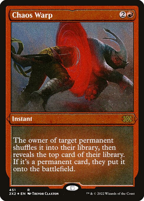 Chaos Warp (2X2) (FoilEtched) (#451)