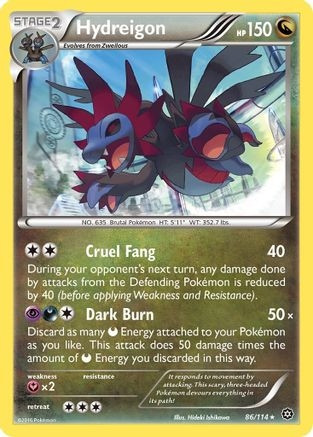 Hydreigon (PTCG-STS) (Holofoil) (#86/114)