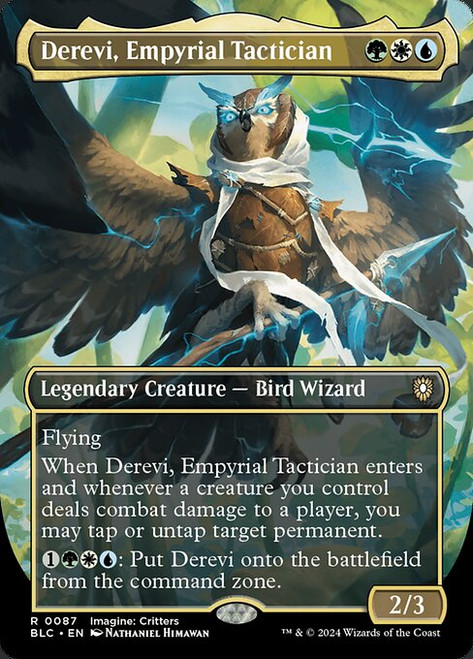 Derevi, Empyrial Tactician (BLC) (Foil) (Borderless) (#87)