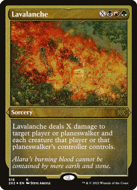 Lavalanche (2X2) (FoilEtched) (#516)