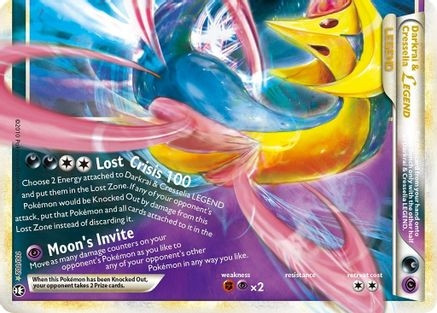 Darkrai & Cresselia Legend (Bottom) (PTCG-TM) (Holofoil) (#100/102)