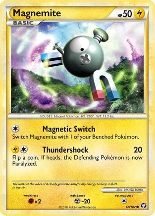 Magnemite (PTCG-TM) (Reverse Holofoil) (#68/102)