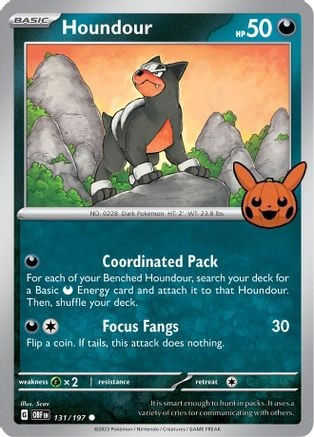 Houndour - 131/197 (PTCG-TTBB24) (#131/197)