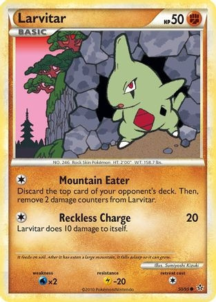 Larvitar (50) (PTCG-UL) (Reverse Holofoil) (#50/95)
