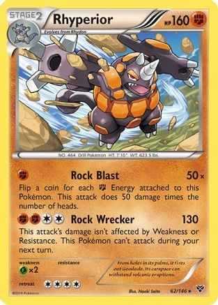 Rhyperior (PTCG-XY) (Holofoil) (#62/146)