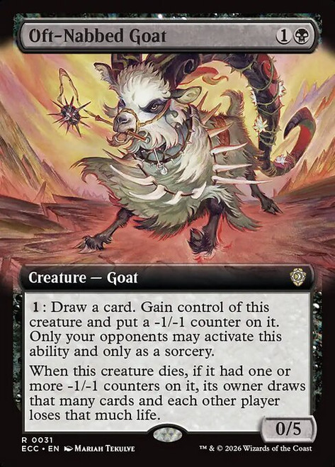 Oft-Nabbed Goat (ECC) (Extended Art) (#31)