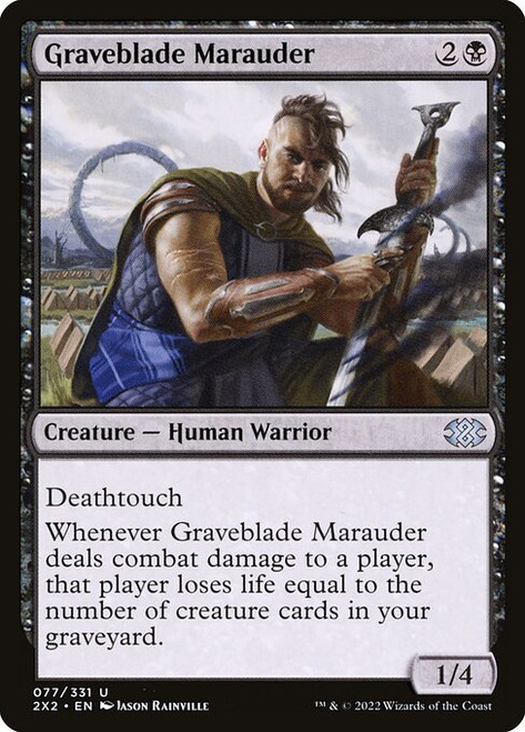 Graveblade Marauder (2X2) (Foil) (#77)