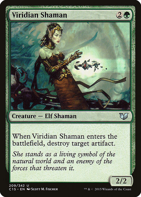 Viridian Shaman (C15) (#209)