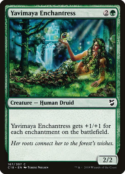 Yavimaya Enchantress (C18) (#167)