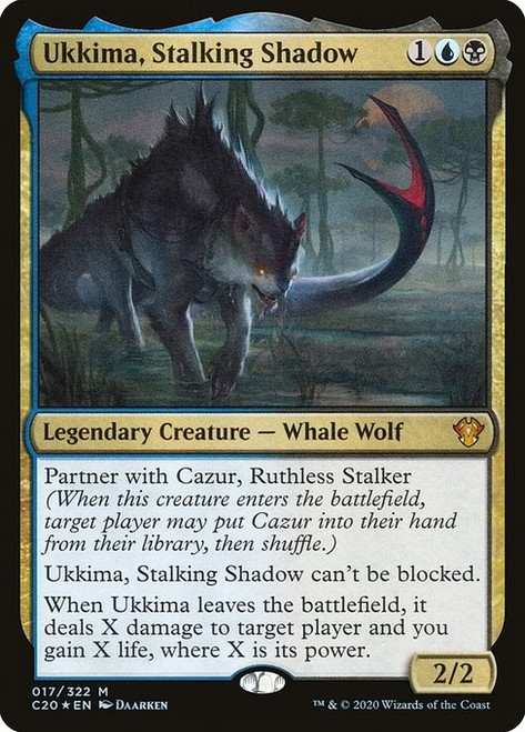 Ukkima, Stalking Shadow (C20) (Foil) (#17)