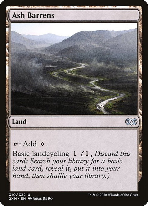 Ash Barrens (2XM) (Foil) (#310)