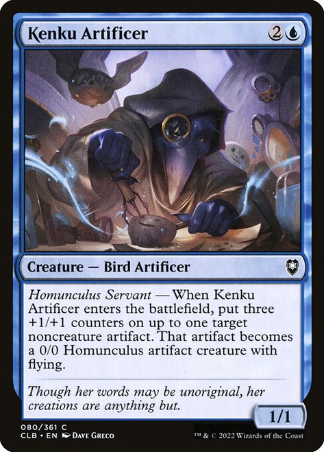 Kenku Artificer (CLB) (Foil) (#80)