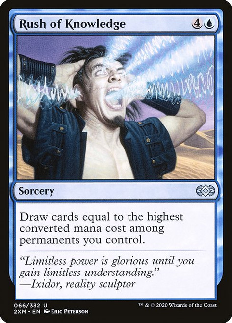 Rush of Knowledge (2XM) (Foil) (#66)