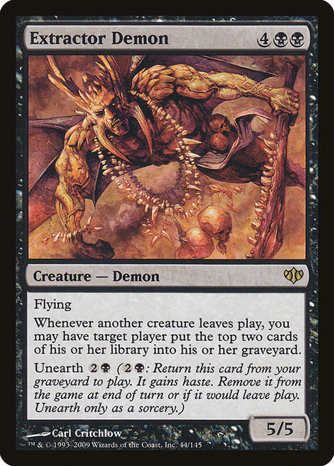 Extractor Demon (CON) (Foil) (#44)